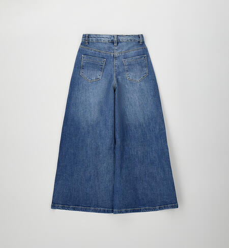 Jeans per ragazza STONE WASHED CHIARO-7400
