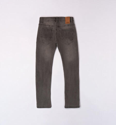 Jeans per ragazzo da 8 a 16 anni iDO GRIGIO CHIARO-7992