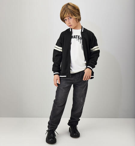 Jeans per ragazzo iDO GRIGIO SCURO-7993