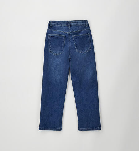 Jeans ragazza con strass BLU LAVATO-7410