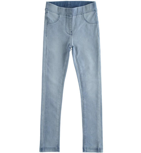 Jeans ragazza elasticizzati BLU