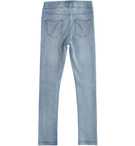 Jeans ragazza elasticizzati - da 8 a 16 anni iDO STONE BLEACH-7350