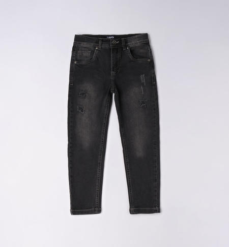Jeans ragazzo con rotture da 8 a 16 anni iDO NERO-7991
