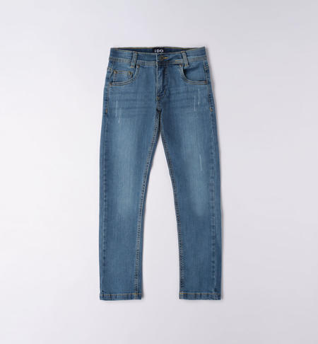 iDO jeans for boys from 8 to 16 years STONE BLEACH-7350