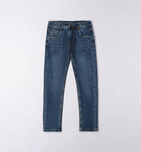 iDO jeans for boys from 8 to 16 years STONE WASHED-7450