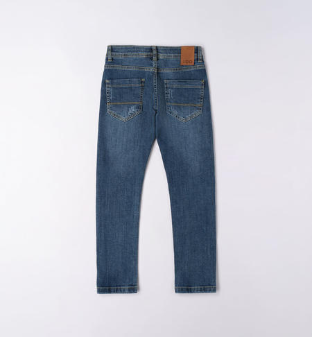 Jeans ragazzo da 8 a 16 anni iDO STONE WASHED-7450