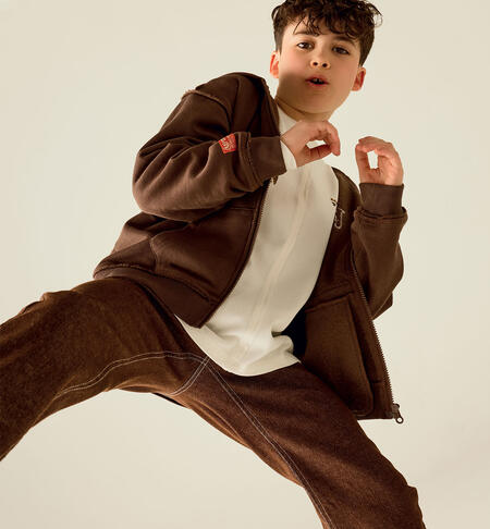 iDO boys' jeans BROWN