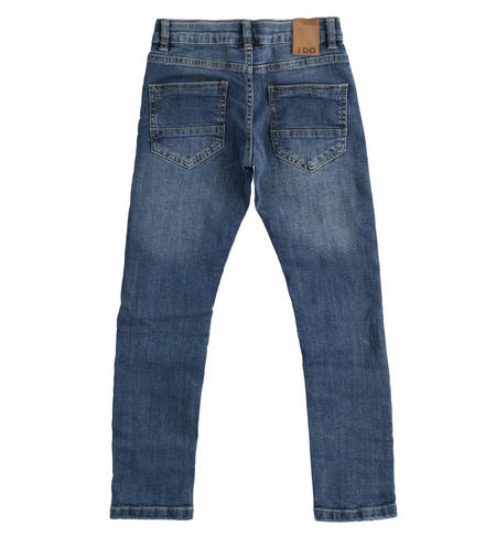 Slim fit jeans for boys  from 8 to 16 years by iDO STONE BLEACH-7350