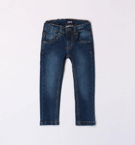 Jeans skinny per bambino iDO da 9 mesi a 8 anni iDO BLU-7750