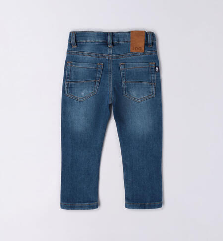 iDO slim fit jeans for boys aged 9 months to 8 years STONE WASHED CHIARO-7400
