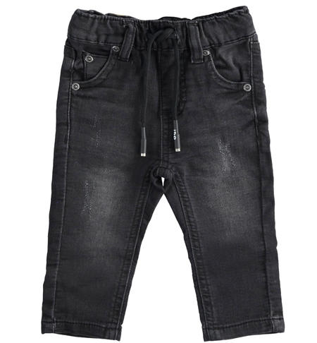 Jeans strappati bambino NERO