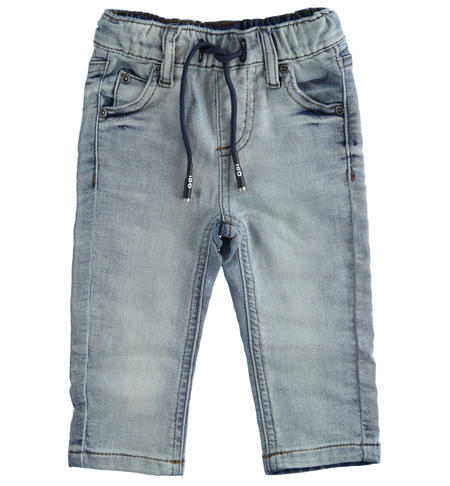 Jeans strappati bambino - da 9 mesi a 8 anni iDO SOVRATINTO ECRU-7200