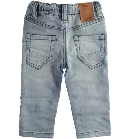 Ripped jeans for boys from 9 months to 8 years iDO SOVRATINTO ECRU-7200