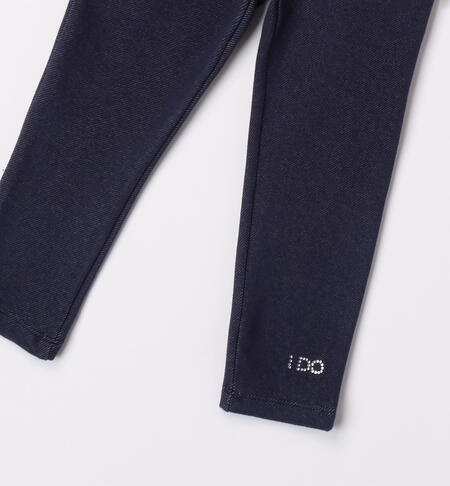 iDO jeggings for girls from 9 months to 8 years NAVY-3854