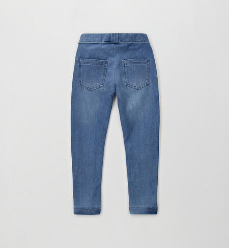 Jeggings bambina iDO STONE WASHED CHIARO-7400