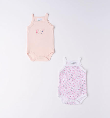 Kit body intimo neonata ROSA