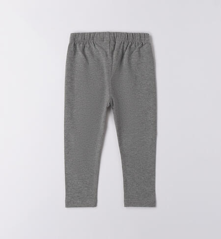 Leggings bambina GRIGIO MELANGE-8970