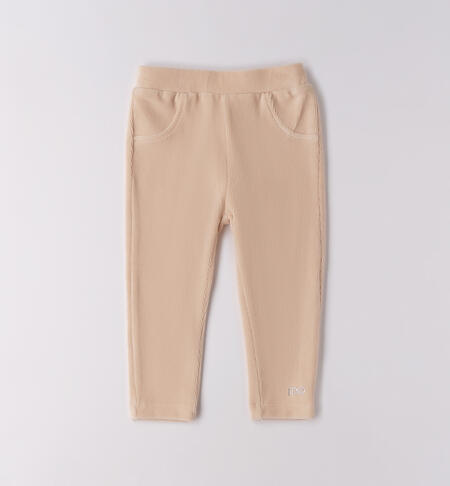 Leggings bambina iDO  BEIGE-0924