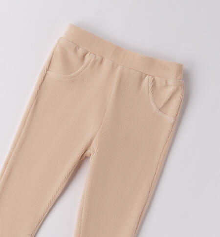 Leggings bambina iDO  BEIGE-0924
