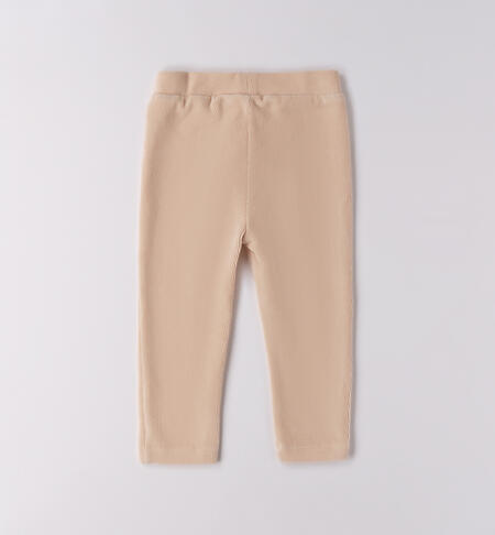 Leggings bambina iDO  BEIGE-0924