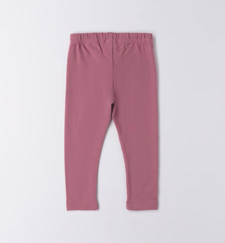 Leggings bambina iDO DARK ROSE -3024