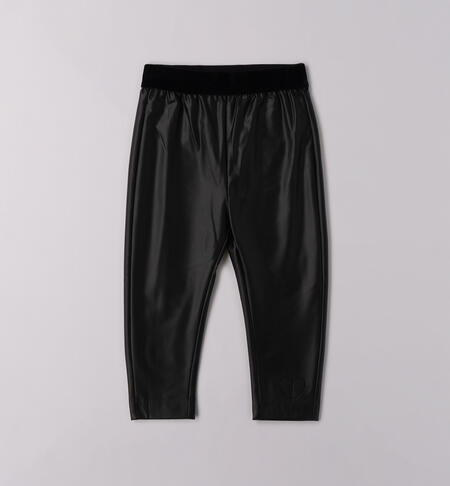 iDO girls` leggings NERO-0658