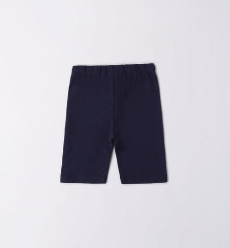 Leggings bambina modello ciclista da 9 mesi a 8 anni iDO NAVY-3854