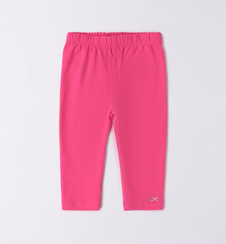 iDO fisherman-style leggings for girls from 9 months to 8 years FUXIA-2437