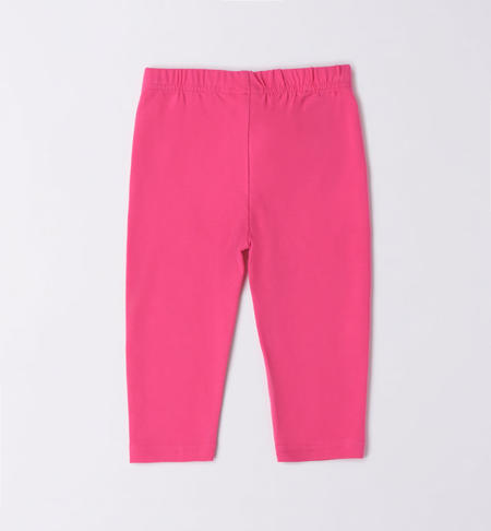 iDO fisherman-style leggings for girls from 9 months to 8 years FUXIA-2437