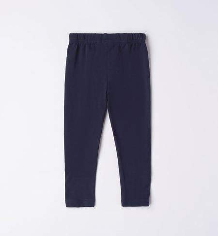 Leggings bambina tinta unita da 9 mesi a 8 anni iDO NAVY-3854