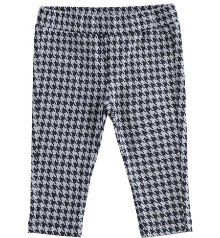Leggings bambina tinto filo - da 9 mesi a 8 anni iDO NAVY-3854