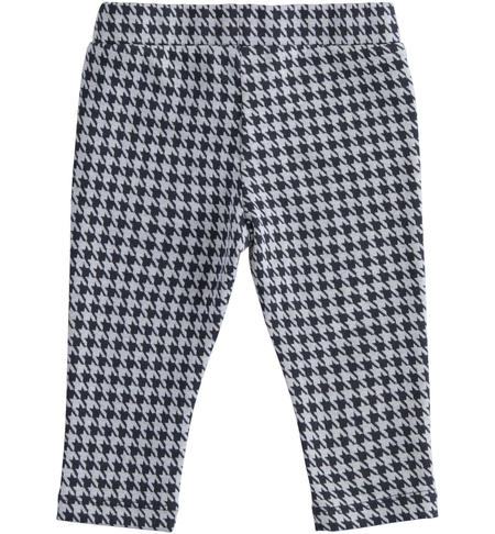 Leggings bambina tinto filo - da 9 mesi a 8 anni iDO NAVY-3854