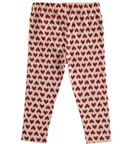 Leggings bimba invernali - da 9 mesi a 8 anni iDO BEIGE-BORDEAUX-6UY4