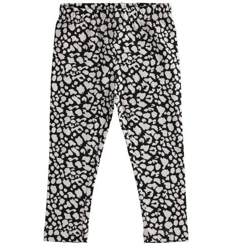 Leggings bimba invernali - da 9 mesi a 8 anni iDO ROSA-NERO-6US9