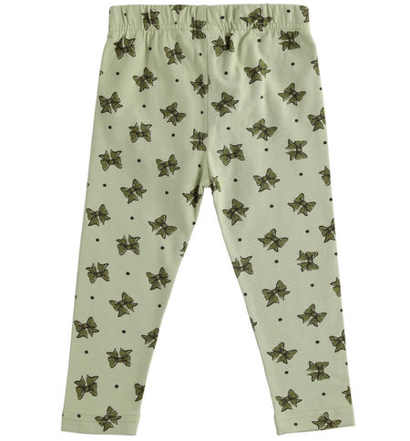 Leggings bimba invernali - da 9 mesi a 8 anni iDO VERDE-VERDE-6UN4