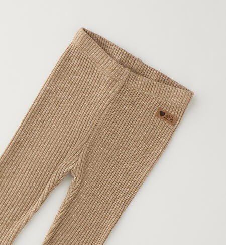 Leggings bimba neonata TORTORA-0932