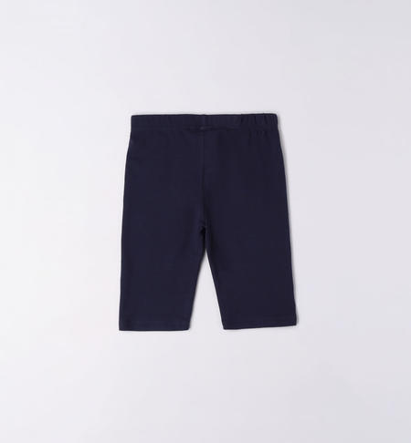 Leggings corto ragazza da 8 a 16 anni iDO NAVY-3854