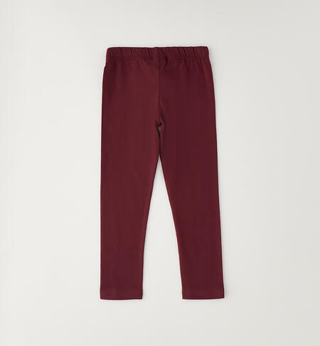 Leggings da bambina BORDEAUX-2953