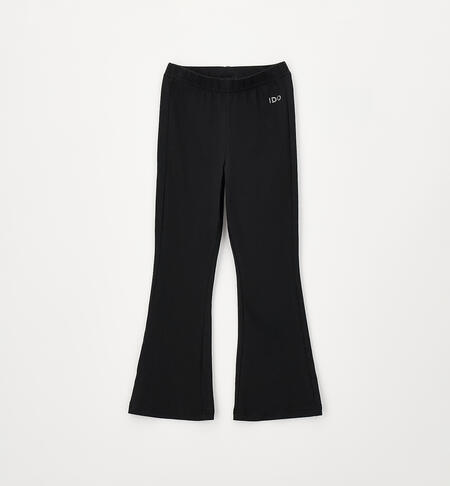 Leggings da bambina iDO NERO-0658