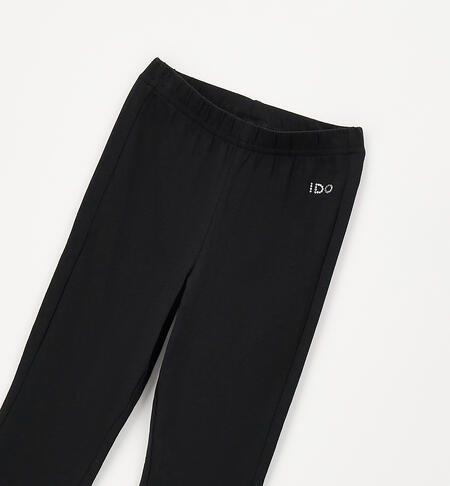Leggings da bambina iDO NERO-0658