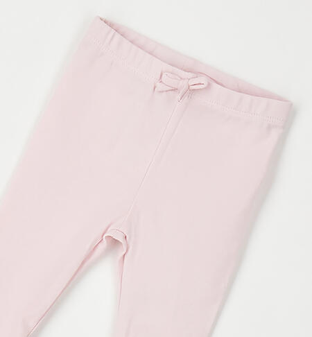 Leggings da neonata LIGHT PINK-2481
