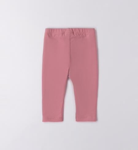 Leggings da neonata ROSA ANTICO-2748