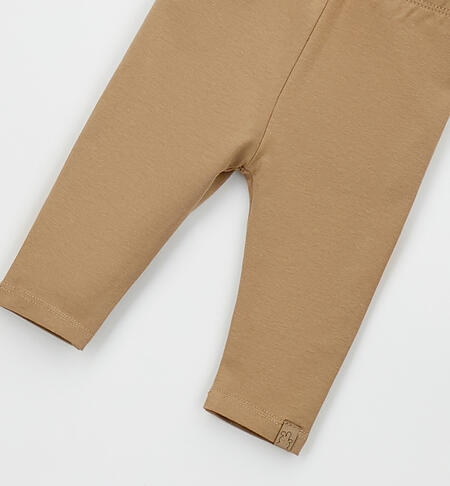 Leggings da neonata TORTORA-0932