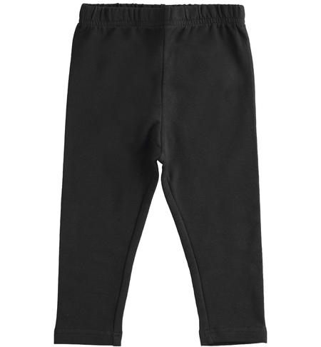 Fleece leggings for girl from iDO NERO-0658