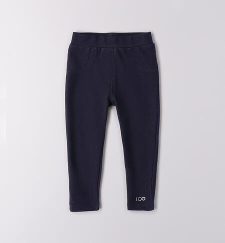 Leggings iDO bambina BLU
