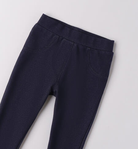 Leggings iDO bambina NAVY-3854