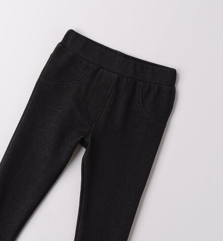 Leggings iDO bambina NERO-0658