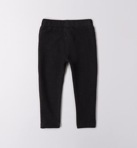 Leggings iDO bambina NERO-0658