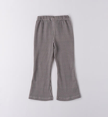 Leggings iDO bambina ROSA-NERO-6BRQ