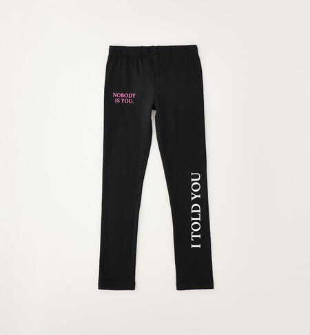 iDO girls' leggings BLACK